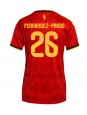 Belgia Matias Fernandez-Pardo #26 Kotipaita Naisten MM-kisat 2026 Lyhythihainen Belgia Matias Fernandez-Pardo #26 Kotipaita Naisten MM-kisat 2026 Lyhythihainen